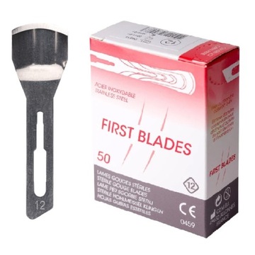 Dłutka podologiczne First Blades rozmiar 12 - 50 sztuk oryginał