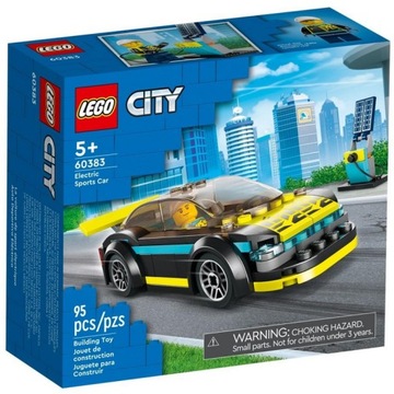 ZABAWKA KLOCKI LEGO CITY SAMOCHÓD SPORTOWY DLA 5, 6 LATKA+