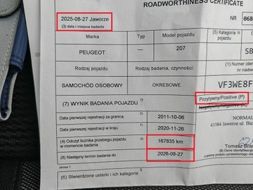 Peugeot 207 SW 1.4 VTi 95KM 2011 PEUGEOT 207 SW - 1.4 - 2011 - PANORAMA - 2xKOŁA - BEZWYPADKOWY - PRYWATNY, zdjęcie 25