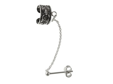 NAUSZNICA EAR CUFF WZÓR SKORPION kn060