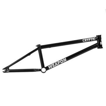 Рама BMX Cryptic BMX Weapon — черная, 21 дюйм