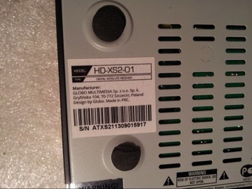 GLOBO smart HD-XS2-01 спутниковый декодер-тюнер