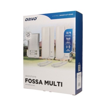 ОРНО ДВУХСЕМЕЙНЫЙ ДОМОФОН FOSSA MULTI OR-DOM-RL-903