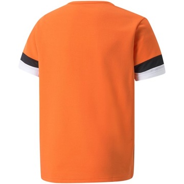 152 Детская футболка Puma teamRISE Jersey Jr оранжевая 704938 08 152