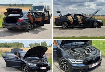 BMW Seria 5 G30-G31 Limuzyna Facelifting 2.0 520d 190KM 2021 BMW Seria 5 SALON POLSKA 15 t.km PISEMNA GWARANCJA w cenie Transport KR, zdjęcie 18
