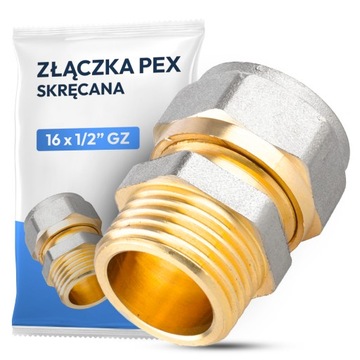 ZŁĄCZKA PEX skręcana 16x1/2