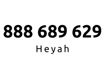 888-689-629 | Starter Heyah (68 96 29) #B