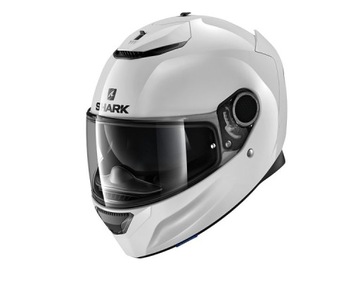 Kask motocyklowy SHARK SPARTAN BLANK kolor biały X