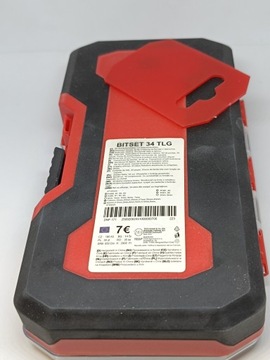 НАБОР ИЗ 34 БИТ + ОТВЕРТКА С ФУНКЦИЕЙ ТРЕЩОТКИ