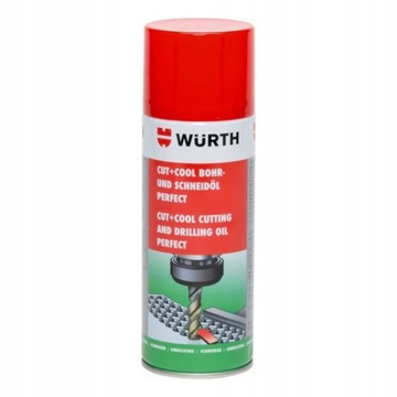 SPRAY OLEJ CHŁODZIWO OBRÓBKA WIERCENIE 400ML WURTH