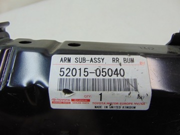 AVENSIS T27 KOMBI ZÓNA DEFORMACE ZADNÍ LEVÝ NOVÝ