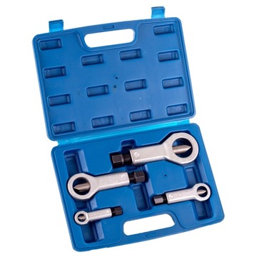 НАБОР ФРЕЗ НАБОР ГАЙКОРЕЗОВ 4 ДЕТАЛИ КОРПУС 9-27ММ