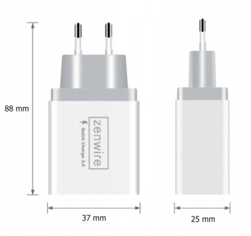 ЗАРЯДНОЕ УСТРОЙСТВО 3x USB-ПИТАНИЯ ДЛЯ iPhone для быстрой зарядки