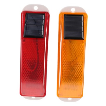 LAMPY STROBE SAMOCHODY LAMPA ZASILANA SŁONECZNIE EMBLEM MINI