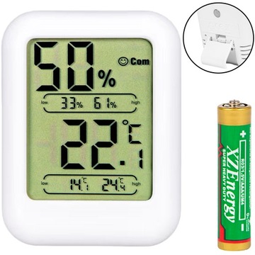 4X ПОГОДНАЯ СТАНЦИЯ ПОГОДНЫЙ ТЕРМОМЕТР КОМНАТНЫЙ ГИГРОМЕТР МИНИ-МАГНИТНЫЙ НАБОР