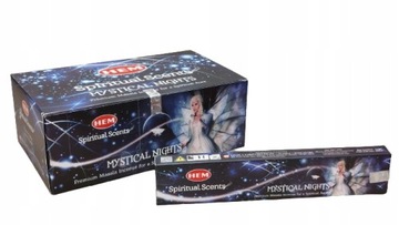 INDYJSKIE KADZIDEŁKA PYŁKOWE SPIRITUAL SCENTS MYSTICAL NIGHTS 12 x 15 g