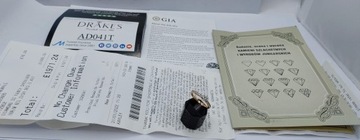 СЕРТИФИКАТ НА ОБРУЧАЛЬНОЕ КОЛЬЦО С БРИЛЛИАНТОМ