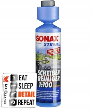 SONAX XTREME KONCENTRAT LETNI PŁYN DO SPRYSKIWACZY 1:100 250 ML