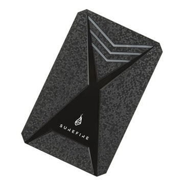 Внешний диск SureFire Gaming Bunker 2,5 дюйма, 2 ТБ, USB 3.2 Gen 1, черный