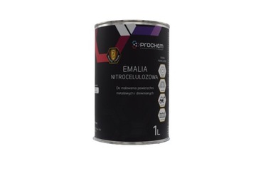 EMALIA NITROCELULOZOWA BIAŁA RAL 9003 1L PROCHEM