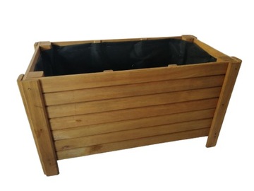 ДЕРЕВЯННЫЙ САДОВЫЙ ЦВЕТОЧНЫЙ ГОРШОК БОЛЬШОЙ ДЕРЕВЯННЫЙ ГОРШОК ДЛЯ ЦВЕТОВ ДЕРЕВЯННАЯ КОРОБКА