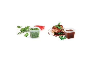 Контейнеры для здоровой заморозки продуктов 4х120 мл.