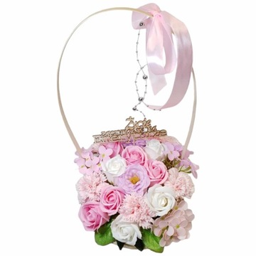 Букет Корзина с мыльными розами мыльные цветы УНИКАЛЬНЫЙ подарок женщине