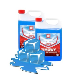 PŁYN DO SPRYSKIWACZY ZIMOWY na zimę 10L -20°C TYLKO FIRMA FV