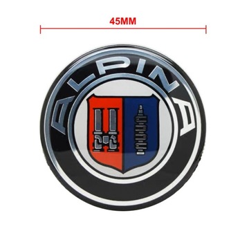 BMW ALPINA ZNAK ZNAKY NÁLEPKA VOLANT
