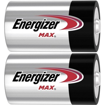 2x Bateria ENERGIZER Max LR20 D R20 E95 1,5V