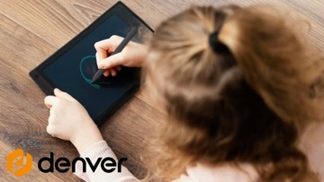 ГРАФИЧЕСКИЙ ПЛАНШЕТ DENVER СО СТОЛОМ ДЛЯ ЧЕРТЕЖА 10,5 для детей, синий