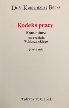Kodeks pracy W. Muszalski