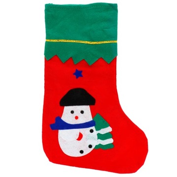 SKARPETA NA PREZENTY ŚWIĄTECZNA NA KOMINEK SKARPETY ŚW. MIKOŁAJA MIX V1