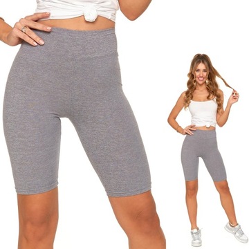 Kolarki Legginsy z Wysokim Stanem Peach Touch Fit Getry Sportowe MORAJ S/M