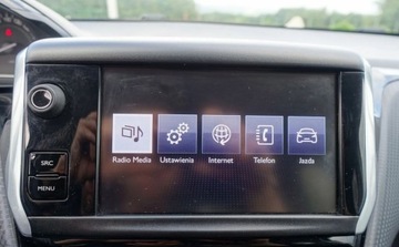 Peugeot 2008 I SUV 1.2 PureTech 82KM 2015 Peugeot 2008 1.2 82KM LEDY Klima Zero korozji Oryginalne szyby Stan BDB 1.2, zdjęcie 17