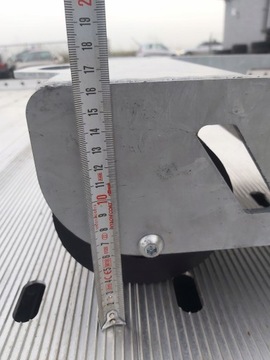 Бронированные транспортные ролики под пороговое колесо 2500кг 5