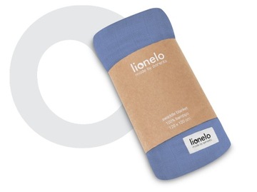 Подгузник BAMBOO BLANKET WRAP LIONELO BLUE