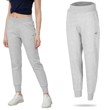 СПОРТИВНЫЕ БРЮКИ ЖЕНСКИЕ 4F СПОРТИВНЫЕ ДЖОГГЕРЫ F606 СПОРТИВНЫЙ КОСТЮМ С РЕБКОЙ M