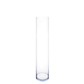 Wazon Szklany Cylinder Wąski 30 fi 6cm