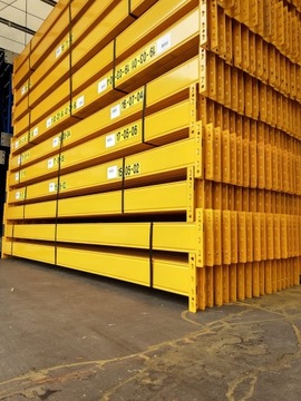 REGAŁY MAGAZYNOWE PALETOWE JUNGHEINRICH MPB JAK NOWE H-3,20M L-2,70M