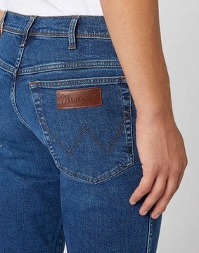 Męskie spodnie jeansowe dopasowane Wrangler TEXAS SLIM W36 L30