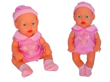 LALKA BOBAS 25CM MIĘKKA MÓWI ŚPIEWA PO POLS