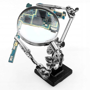 Светодиодная лупа, 5-кратное чтение при пайке