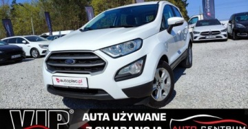Ford Ecosport II SUV Facelifting 1.0 EcoBoost 100KM 2020 Ford EcoSport 1.0 B 101kM Led Klima Grzana Szyba i Kierownica Temp. Serwis