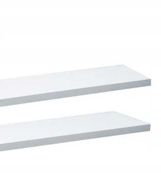 PÓŁKA WISZĄCA 100x20cm 2szt +mocowanie niewidoczne