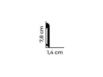 MD234P Плинтус Mardom