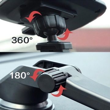 ПРОЧНЫЙ АВТОМОБИЛЬНЫЙ ДЕРЖАТЕЛЬ ДЛЯ ТЕЛЕФОНА ОКНО ПРИБОРНАЯ ПАНЕЛЬ