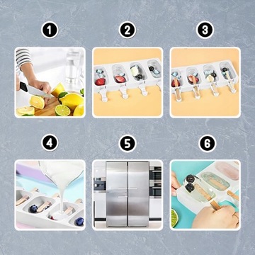 ФОРМОВКА ДЛЯ МОРОЖЕНОГО СИЛИКОНОВОЙ ФОРМЫ НА ПАЛОЧКЕ ЛЬДА