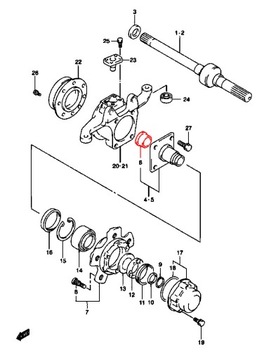 OE SUZUKI TULEJA PIASTY SUZUKI JIMMY, SAMURAI, VITARA