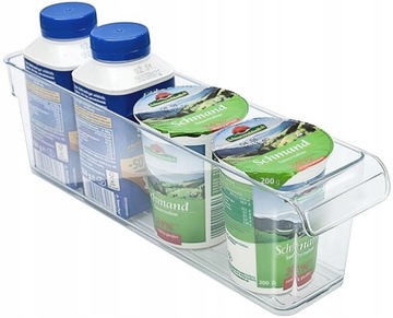 Organizery do lodówki na żywność Rotho Loft 2x1,6l